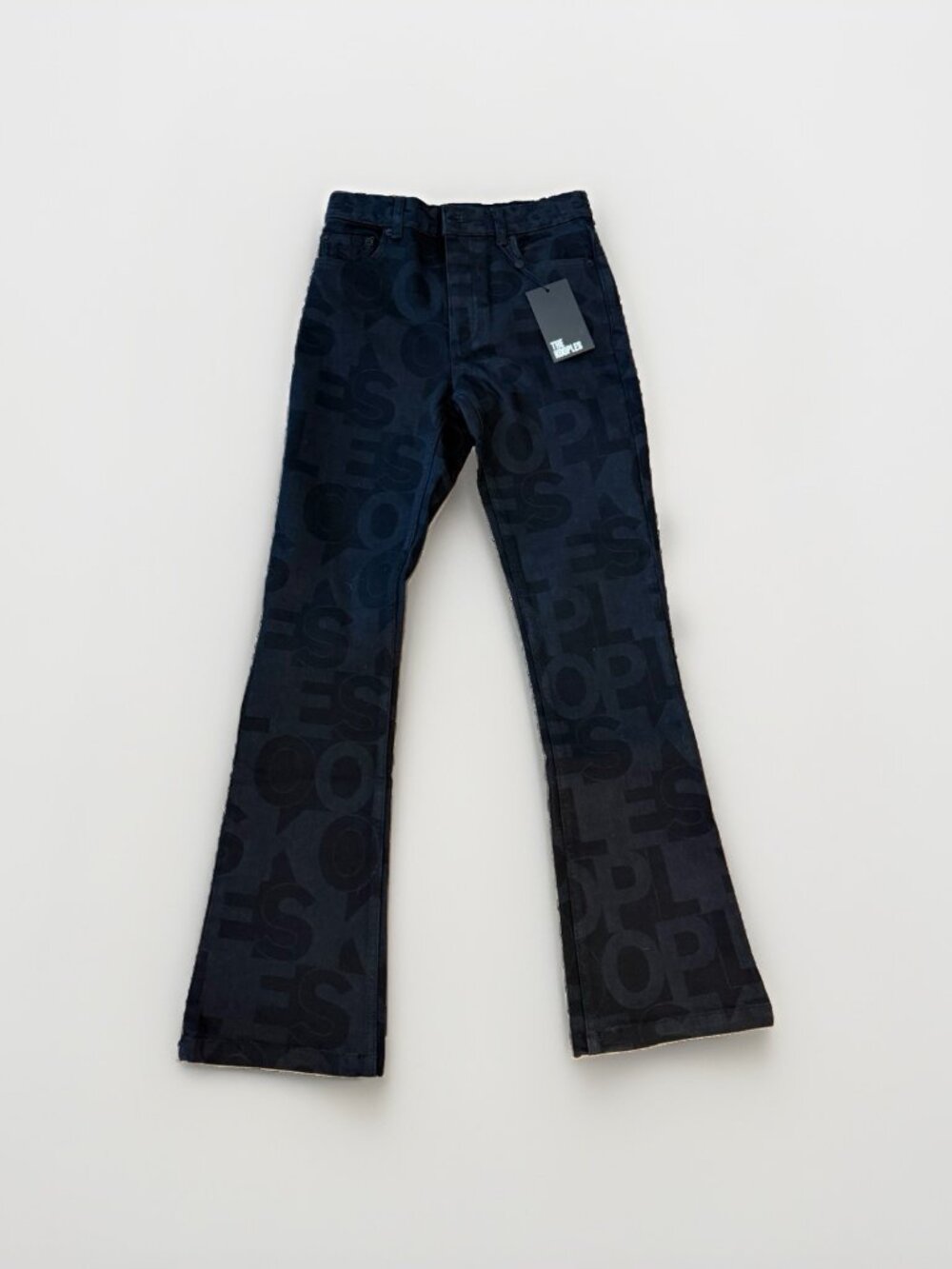 Women’s Kooples Black Flair Jeans Size 25 x 30 Inseam Stretch Denim MSRP $225